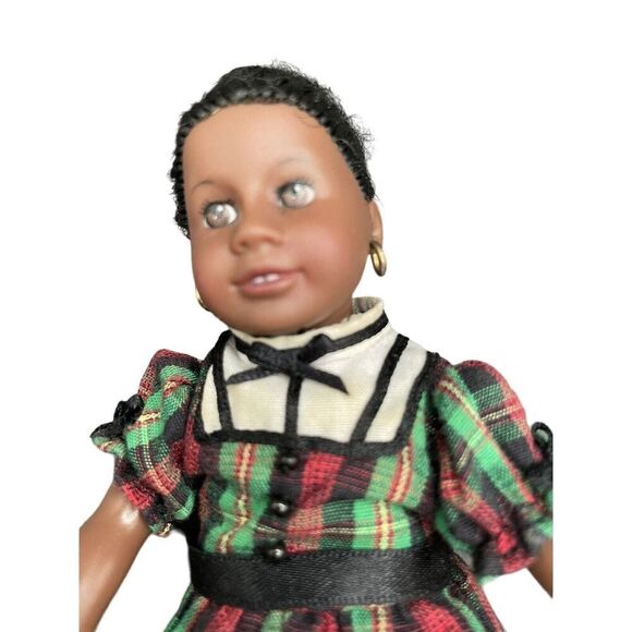 American Girl AG Addy 25TH Anniversary Mini Doll Retired No Shoes 6" Tall - Picture 5 of 5